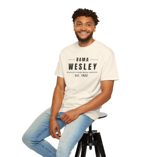 Bama Wesley Unisex T-Shirt Black Font - Image 14
