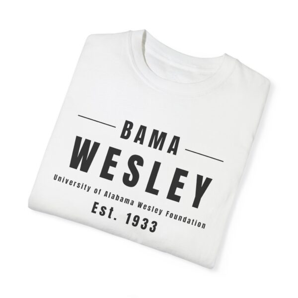 Bama Wesley Unisex T-Shirt Black Font - Image 3
