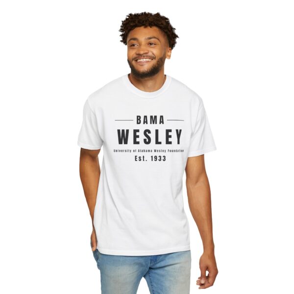 Bama Wesley Unisex T-Shirt Black Font - Image 7