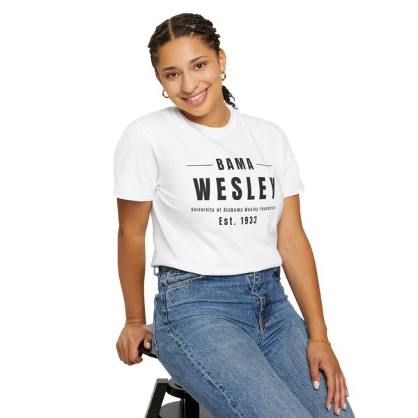 Bama Wesley Unisex T-Shirt Black Font - Image 6