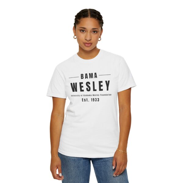 Bama Wesley Unisex T-Shirt Black Font - Image 5